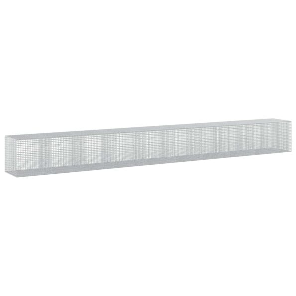 vidaXL Gabión s drôtom 3,5 mm a sieťou 5x5 cm 950x100x100 cm – Obrázok 2