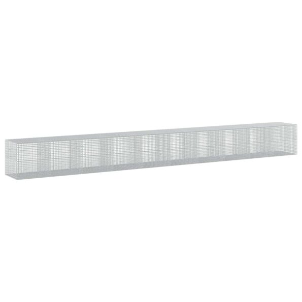 vidaXL Gabión s drôtom 3,5 mm a sieťou 5x5 cm 1000x100x100 cm – Obrázok 2