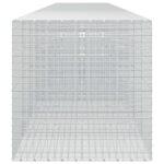 vidaXL Gabión s drôtom 3,5 mm a sieťou 5x5 cm 1000x100x100 cm – Obrázok 4