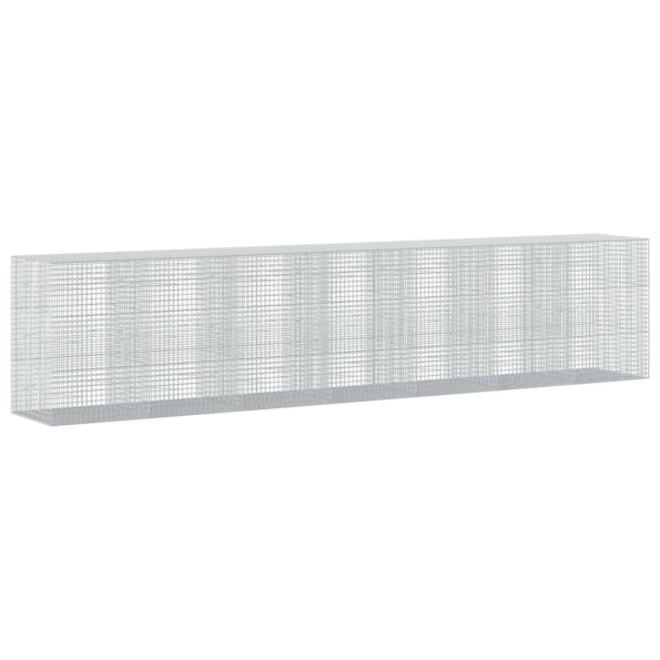 vidaXL Gabión s drôtom 3,5 mm a sieťou 5x5 cm 700x100x150 cm – Obrázok 2