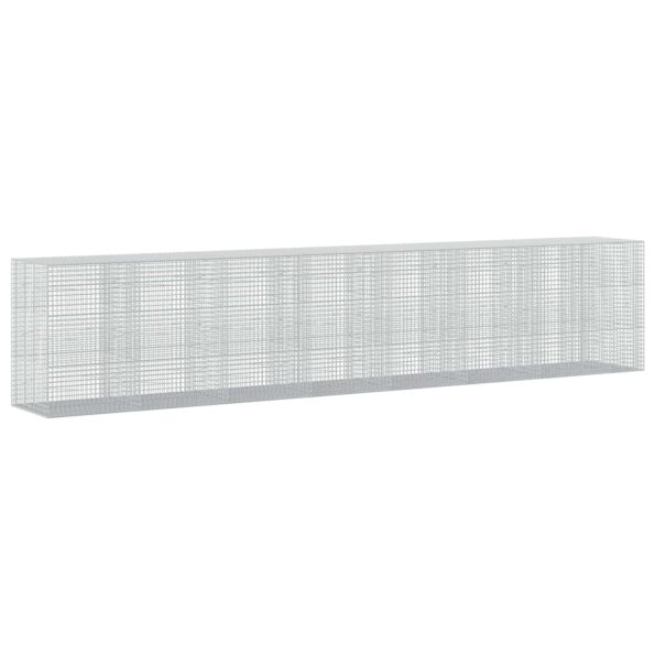 vidaXL Gabión s drôtom 3,5 mm a sieťou 5x5 cm 750x100x150 cm – Obrázok 2