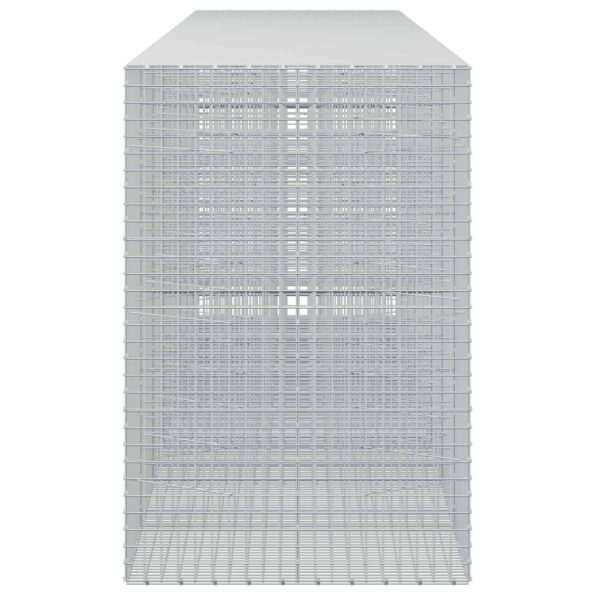 vidaXL Gabión s drôtom 3,5 mm a sieťou 5x5 cm 750x100x150 cm – Obrázok 4