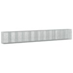 vidaXL Gabión s drôtom 3,5 mm a sieťou 5x5 cm 1100x100x150 cm – Obrázok 2