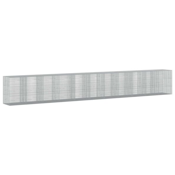 vidaXL Gabión s drôtom 3,5 mm a sieťou 5x5 cm 1100x100x150 cm – Obrázok 2
