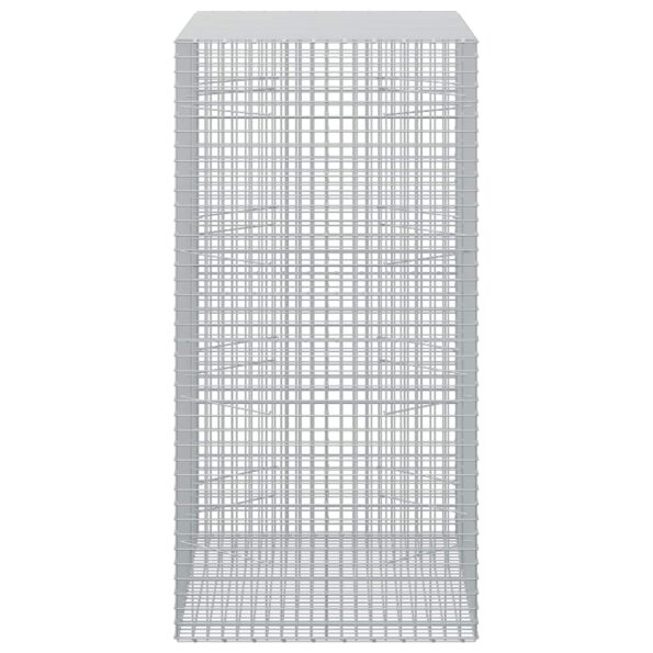 vidaXL Gabión s drôtom 3,5 mm a sieťou 5x5 cm 150x100x200 cm – Obrázok 4