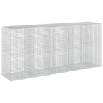 vidaXL Gabión s drôtom 3,5 mm a sieťou 5x5 cm 450x100x200 cm – Obrázok 2