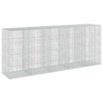vidaXL Gabión s drôtom 3,5 mm a sieťou 5x5 cm 500x100x200 cm – Obrázok 2