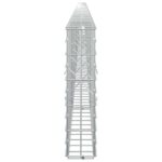 vidaXL Gabión s drôtom 3,5 mm a sieťou 5x10 cm 700x10x50 cm – Obrázok 4