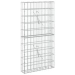 vidaXL Gabión s drôtom 3,5 mm a sieťou 5x10 cm 50x10x100 cm – Obrázok 2