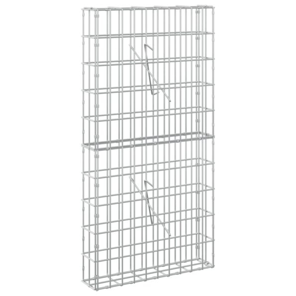 vidaXL Gabión s drôtom 3,5 mm a sieťou 5x10 cm 50x10x100 cm – Obrázok 2