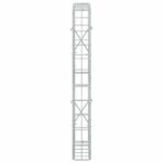 vidaXL Gabión s drôtom 3,5 mm a sieťou 5x10 cm 50x10x100 cm – Obrázok 4