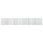 vidaXL Gabión s drôtom 3,5 mm a sieťou 5x10 cm 600x10x100 cm – Obrázok 3