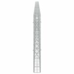 vidaXL Gabión s drôtom 3,5 mm a sieťou 5x10 cm 600x10x100 cm – Obrázok 4