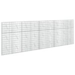 vidaXL Gabión s drôtom 3,5 mm a sieťou 5x10 cm 450x10x150 cm – Obrázok 2