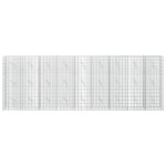 vidaXL Gabión s drôtom 3,5 mm a sieťou 5x10 cm 450x10x150 cm – Obrázok 3