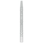vidaXL Gabión s drôtom 3,5 mm a sieťou 5x10 cm 450x10x150 cm – Obrázok 4