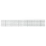 vidaXL Gabión s drôtom 3,5 mm a sieťou 5x10 cm 1000x10x150 cm – Obrázok 3