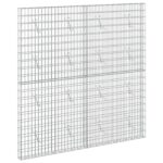 vidaXL Gabión s drôtom 3,5 mm a sieťou 5x10 cm 200x10x200 cm – Obrázok 2