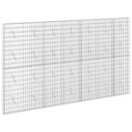 vidaXL Gabión s drôtom 3,5 mm a sieťou 5x10 cm 350x10x200 cm – Obrázok 2