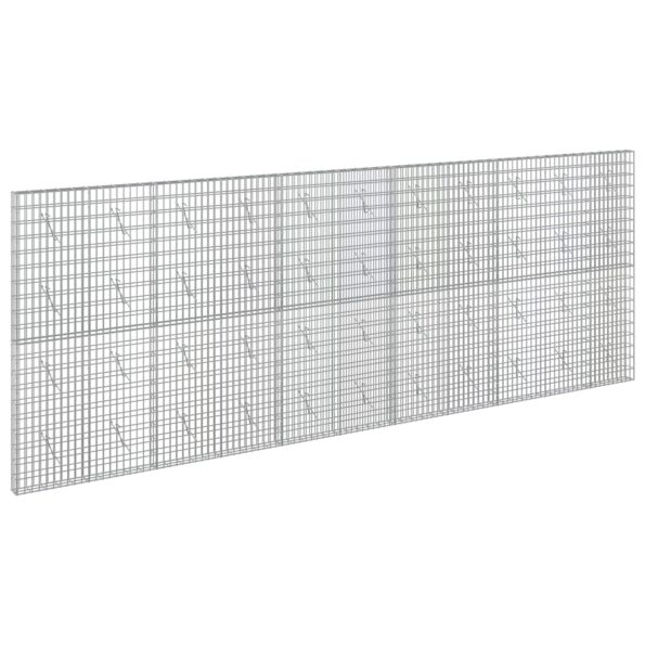 vidaXL Gabión s drôtom 3,5 mm a sieťou 5x10 cm 550x10x200 cm – Obrázok 2