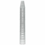 vidaXL Gabión s drôtom 3,5 mm a sieťou 5x10 cm 700x20x150 cm – Obrázok 4
