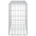 vidaXL Gabión s drôtom 3,5 mm a sieťou 5x10 cm 100x30x50 cm – Obrázok 4