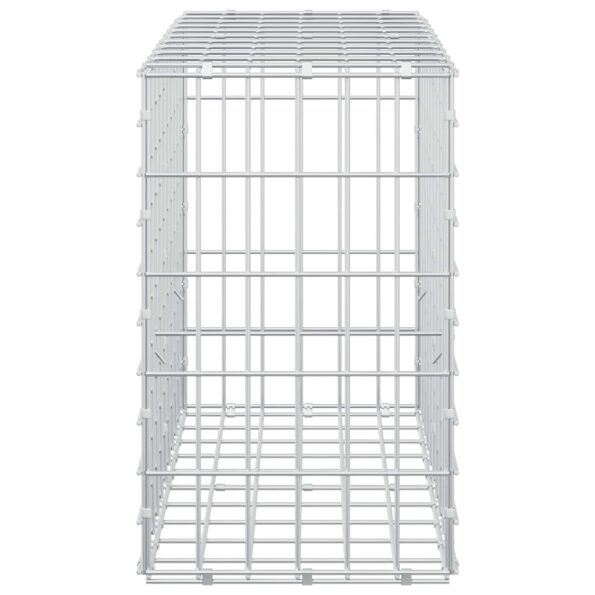 vidaXL Gabión s drôtom 3,5 mm a sieťou 5x10 cm 100x30x50 cm – Obrázok 4