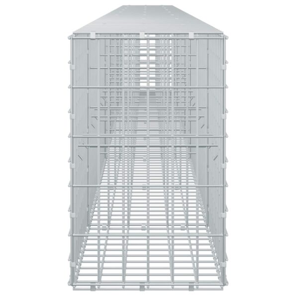 vidaXL Gabión s drôtom 3,5 mm a sieťou 5x10 cm 800x30x50 cm – Obrázok 4