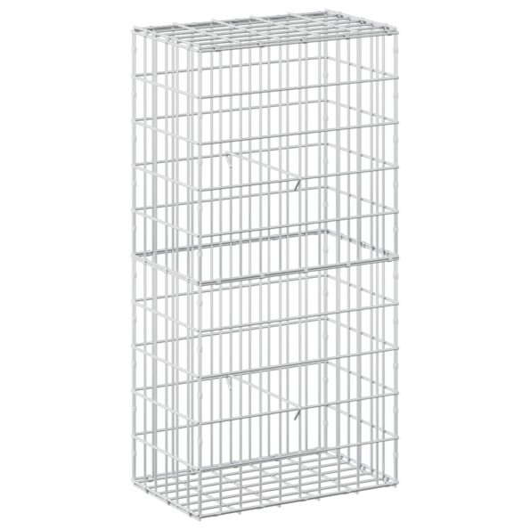 vidaXL Gabión s drôtom 3,5 mm a sieťou 5x10 cm 50x30x100 cm – Obrázok 2