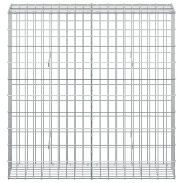 vidaXL Gabión s drôtom 3,5 mm a sieťou 5x10 cm 100x30x100 cm – Obrázok 3