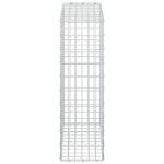 vidaXL Gabión s drôtom 3,5 mm a sieťou 5x10 cm 100x30x100 cm – Obrázok 4