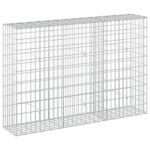 vidaXL Gabión s drôtom 3,5 mm a sieťou 5x10 cm 150x30x100 cm – Obrázok 2