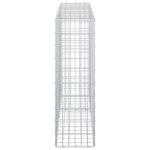 vidaXL Gabión s drôtom 3,5 mm a sieťou 5x10 cm 150x30x100 cm – Obrázok 4