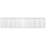 vidaXL Gabión s drôtom 3,5 mm a sieťou 5x10 cm 450x30x100 cm – Obrázok 3