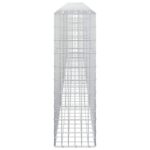 vidaXL Gabión s drôtom 3,5 mm a sieťou 5x10 cm 450x30x100 cm – Obrázok 4