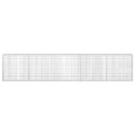 vidaXL Gabión s drôtom 3,5 mm a sieťou 5x10 cm 500x30x100 cm – Obrázok 3