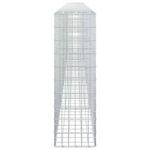 vidaXL Gabión s drôtom 3,5 mm a sieťou 5x10 cm 500x30x100 cm – Obrázok 4