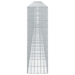 vidaXL Gabión s drôtom 3,5 mm a sieťou 5x10 cm 850x30x100 cm – Obrázok 4