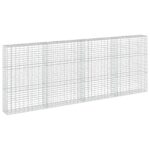 vidaXL Gabión s drôtom 3,5 mm a sieťou 5x10 cm 400x30x150 cm – Obrázok 2