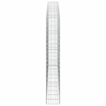 vidaXL Gabión s drôtom 3,5 mm a sieťou 5x10 cm 100x30x200 cm – Obrázok 4