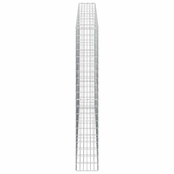 vidaXL Gabión s drôtom 3,5 mm a sieťou 5x10 cm 100x30x200 cm – Obrázok 4