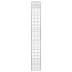 vidaXL Gabión s drôtom 3,5 mm a sieťou 5x10 cm 200x30x200 cm – Obrázok 4