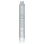 vidaXL Gabión s drôtom 3,5 mm a sieťou 5x10 cm 700x30x200 cm – Obrázok 4