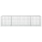 vidaXL Gabión s drôtom 3,5 mm a sieťou 5x10 cm 400x50x100 cm – Obrázok 3