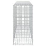 vidaXL Gabión s drôtom 3,5 mm a sieťou 5x10 cm 400x50x100 cm – Obrázok 4