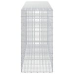 vidaXL Gabión s drôtom 3,5 mm a sieťou 5x10 cm 450x50x100 cm – Obrázok 4