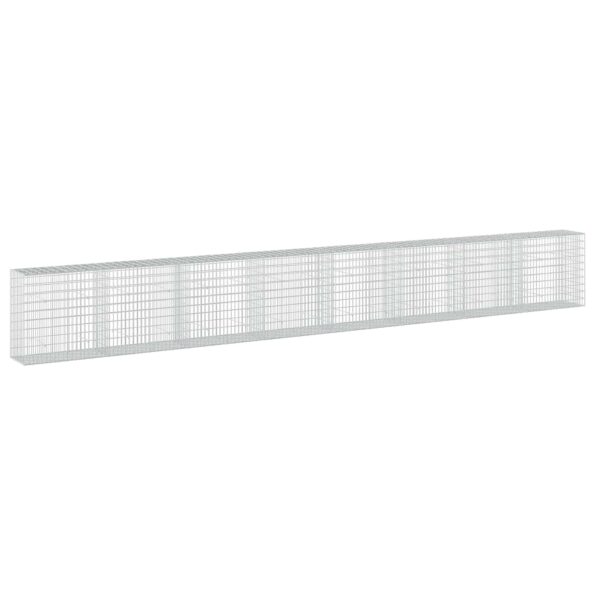 vidaXL Gabión s drôtom 3,5 mm a sieťou 5x10 cm 800x50x100 cm – Obrázok 2