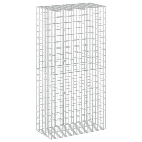 vidaXL Gabión s drôtom 3,5 mm a sieťou 5x10 cm 100x50x200 cm – Obrázok 2