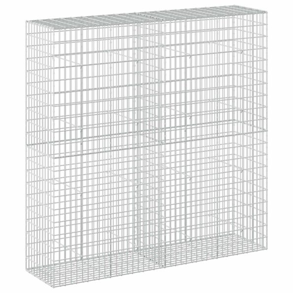 vidaXL Gabión s drôtom 3,5 mm a sieťou 5x10 cm 200x50x200 cm – Obrázok 2