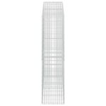 vidaXL Gabión s drôtom 3,5 mm a sieťou 5x10 cm 200x50x200 cm – Obrázok 4